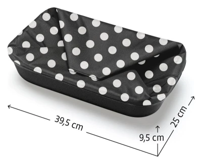 Reisenthel Shoppingbasket Dots White skládací nákupní košík