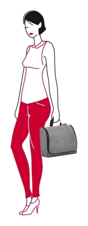 Reisenthel Toiletbag XL Twist Silver toaletní taška