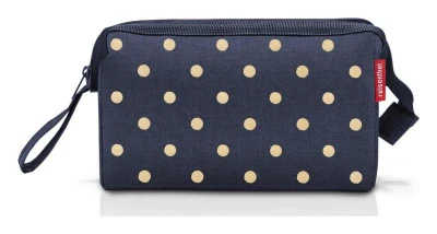 Reisenthel Travelcosmetic Metallic Dots Blue kosmetická taška