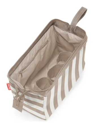 Reisenthel Travelcosmetic Summerstripes coffee kosmetická taška