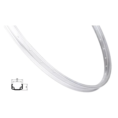 REMERX Ráfek RMX21 559x21, 36děr, stříbrný REMERX Ráfek RMX21 559x21, 36děr, stříbrný