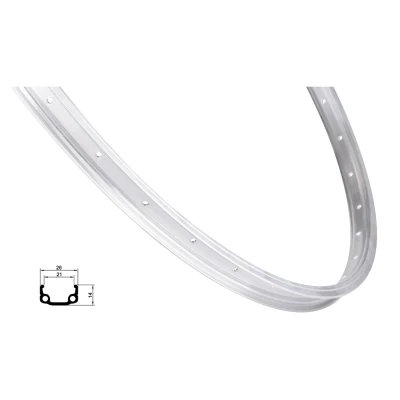 REMERX Ráfek RMX21 622x21, 36děr, stříbrný REMERX Ráfek RMX21 622x21, 36děr, stříbrný