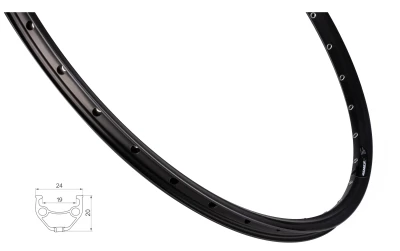 Force Ráfek XC BASIC DISC 584x19 32děr, černý