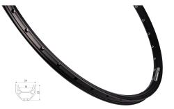 Force Ráfik XC BASIC DISC 584x19 36 dier, čierny