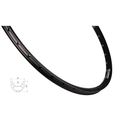 Force Ráfek XC BASIC DISC 584x19 36děr, černý Force Ráfek XC BASIC DISC 584x19 36děr, černý