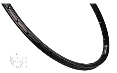 Force Ráfek XC BASIC DISC 584x19 36děr, černý