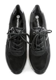 Remonte D1S04-02 černé dámské nadměrné polobotky