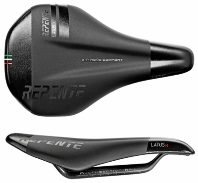 Repente Latus M černé 142 mm / 140 g cyklistické sedlo