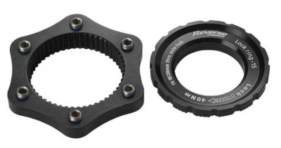 Reverse Adaptér kotouče diskové brzdy centerlock/6-otv. černý