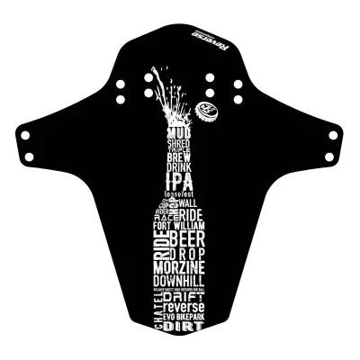Reverse Blatník přední MudGuard Bottle černo-bílý