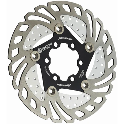 Reverse Brzdový kotouč AirCon 140 mm, 6 děr, černý