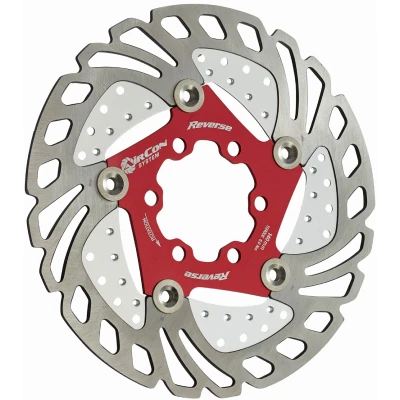 Reverse Brzdový kotouč 140 mm, 6 děr, AirCon, Red