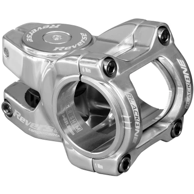 Reverse Představec Black One Titanium D-2 35 mm stříbrný + čepička, šroub
