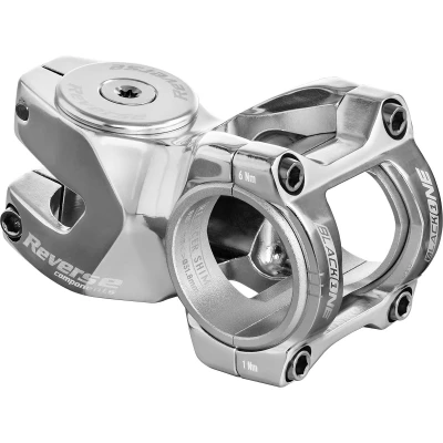 Reverse Představec Black One Titanium D-2 50 mm stříbrný + čepička, šroub