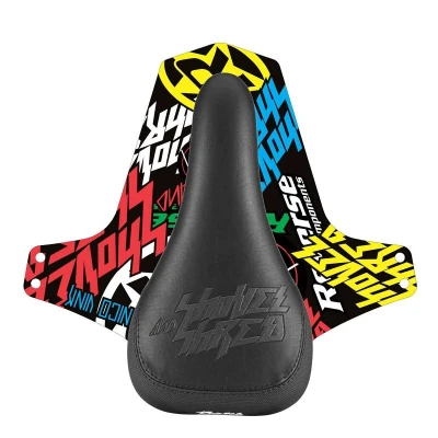 Reverse Sedlo Nico Vink Shovel and Shred Black / Stealth + blatníček