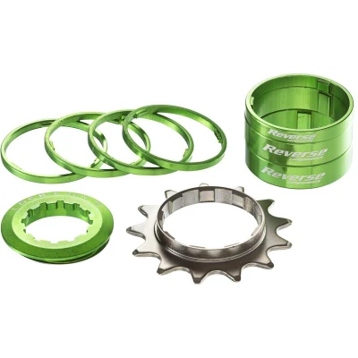 Reverse Single Speed Adapter 13 zubů zelený