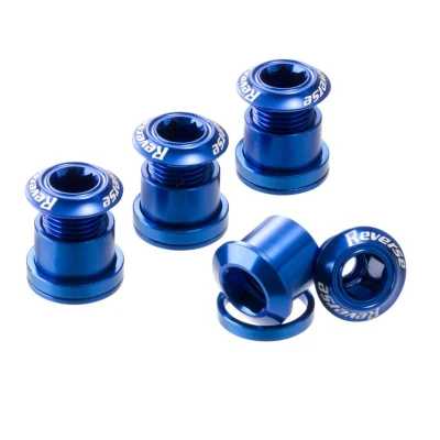 Reverse Šrouby do převodníku Alloy 7 mm, 4 ks Dark Blue