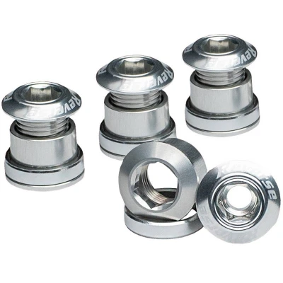 Reverse Šrouby do převodníku Alloy 7 mm stříbrné, 4 ks