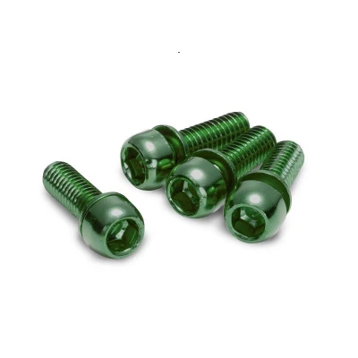 Reverse Šrouby uchycení brzdy M6 x 18 mm, 4 ks Dark Green