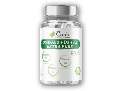 Revix by Maxxwin Omega 3+D3+K2+E 90 kapslí