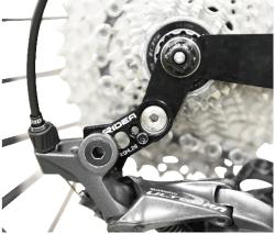 RIDEA Adaptér L28 pro koncovku rámu, černý