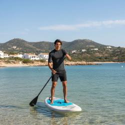 RIP CURL Pánske lycrové tričko DAWN PATROL, krátky rukáv