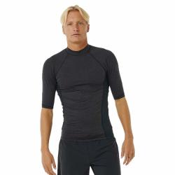 RIP CURL Pánské lycrové triko DAWN PATROL, krátký rukáv