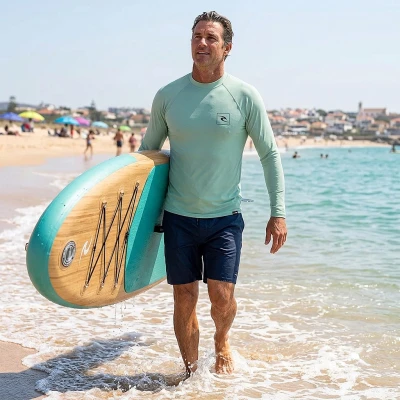 RIP CURL Pánské lycrové triko STREAMLINE, dlouhý rukáv