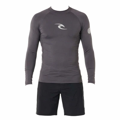 Rip Curl WAVES pánské lycrové triko s dlouhým rukávem