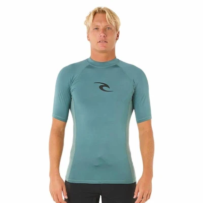 RIP CURL Pánské lycrové triko WAVES, krátký rukáv