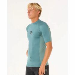 RIP CURL Pánské lycrové triko WAVES, krátký rukáv