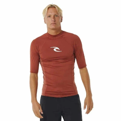 RIP CURL Pánské lycrové triko WAVES, krátký rukáv