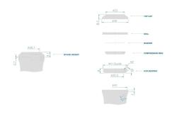 RITCHEY Upper Classic Semi-integrated Is 42/28.6 9mm Stack hlavové složení