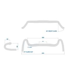 Ritchey Řidítka Comp Beacon Xl Bb Black 52