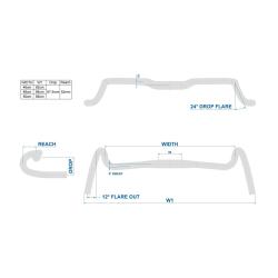 Ritchey Řidítka Comp Corralitos 46