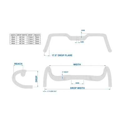 RITCHEY Řidítka s integrací SUPERLOGIC ERGOMAX 42
