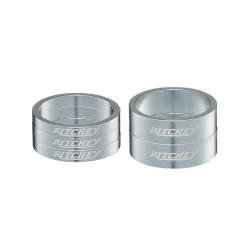 RITCHEY Classic Hp Silver 28.6mm/2x10mm+3x5mm spacer