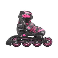 Roces Jokey 3.0 Girl Black-Pink dětské kolečkové brusle