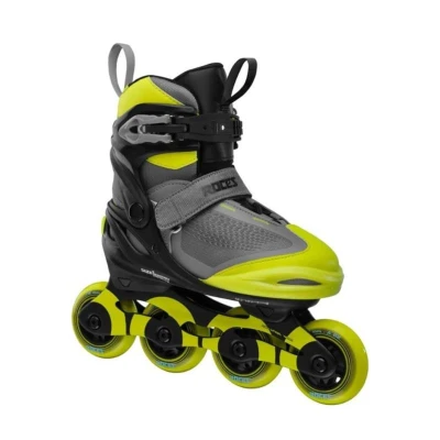 Roces Moody X Boy Tif Black Lime dětské kolečkové brusle