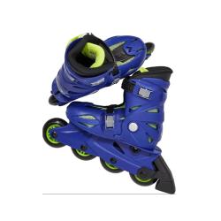 Roces Orlando III Blue Lime dětské kolečkové brusle