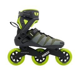 Roces R-EVO 100 Black/Lime kolečkové brusle + sleva 500,- na příslušenství
