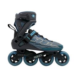 Roces R-EVO 84 Woman Black/Blue/Green kolečkové brusle + sleva 300,- na příslušenství
