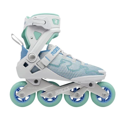 Roces R-EVO 84 Woman White/lake/Azure dámské kolečkové brusle + sleva 300,- na příslušenství