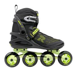 Roces PIC X Black/Lime pánské kolečkové brusle POUZE UK 8.0, EU 42, 27,7 cm (VÝPRODEJ)