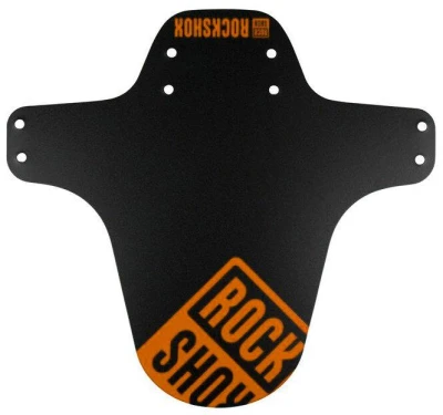Rock Shox blatník do odpružené vidlice černý-neon orange potisk