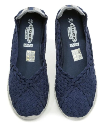 Rock Spring CARIOCA Navy dámská gumičková obuv