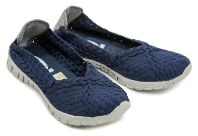 Rock Spring CARIOCA Navy dámská gumičková obuv