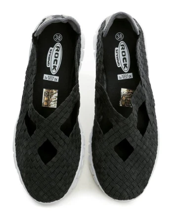 Rock Spring CARIOCA X Black dámská gumičková obuv