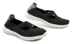 Rock Spring CARIOCA X Black dámska gumičková obuv