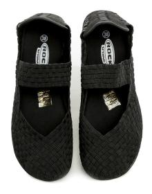 Rock Spring Free Mind Black dámska gumičková obuv